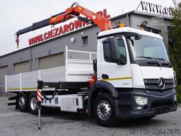 Mercedes-Benz Antos 2540 / Flatbed 15 EPAL/ Fassi F165