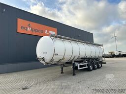 Van Hool LEBENSMITTEL / 39.000L / 3-KAMMER / INOX / NL-A...