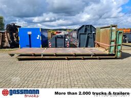 Abrollplattform mit Stirnwand