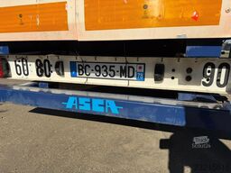 ASCA DEMICO C219BA 19T - 2-axles PLATFORM + TWISTLOCKS - WI...