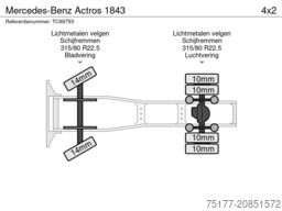 Mercedes-Benz Actros 1843