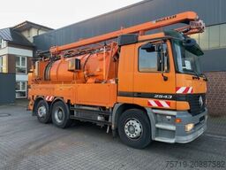 Mercedes-Benz 2543 6x2 Actros Saug-Spülk./Edelstah/Müller