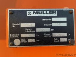 Mercedes-Benz 2543 6x2 Actros Saug-Spülk./Edelstah/Müller