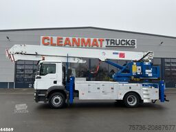 Man TGM 15.290 Klaas 35 meter Dachdecker Kran