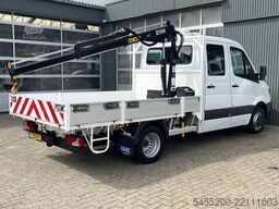Mercedes-Benz Sprinter 513 CDI 130pk DC Laadkraan Hiab 017T A...