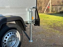 TPV TRAILERS KT-EU2 VS Koffer Anhänger mit verstärktem Deckel