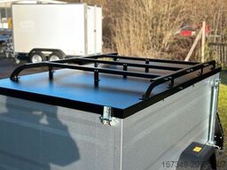 TPV TRAILERS KT-EU2 VS Koffer Anhänger mit verstärktem Deckel