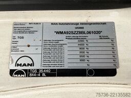 Man TGS 35.440 Euro 5 Hiab 26 Ton haakarmsysteem