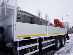 Mercedes-Benz Arocs 2633 flatbed truck / Crane FASSI