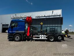 MERCEDES-BENZ Actos2543Schrotmettal KranEpsilon abroll Meiller