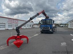 MERCEDES-BENZ Actos2543Schrotmettal KranEpsilon abroll Meiller