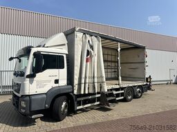 MAN TGS 26.400 6x2-4 LL TGS 26.400 6x2-4 LL, Lenk-/Lift, Edscha, Heckkran Palfinger PK23002-C + Jib PJ060A, Funk