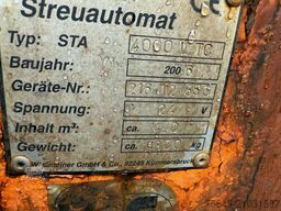  4000 L TC Salzstreuer ca. 4m³ 4000 L TC Salzstreuer ca. 4m³