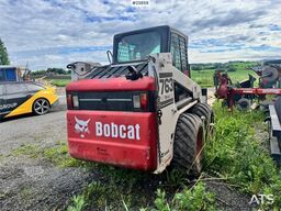 Bobcat 763 Skid-Steer Loader with Bucket, Grapple and Pal