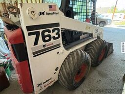 Bobcat 763 Skid-Steer Loader with Bucket, Grapple and Pal