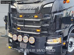 Scania S660 8X2 HMF 9520OK-RCS Crane Kran Fifth wheel ...