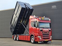 Scania R530 6x2 PALFINGER HAAK + EPSILON KRAAN + FLOOR...