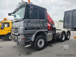 MERCEDES-BENZ Actros 2860 V8 6X4 / wechsel SZM+Pritsche / Kran