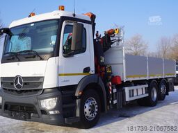 Mercedes-Benz Antos 2540 / Flatbed 15 EPAL/ Fassi F165