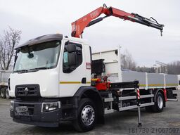 Renault C280 DTI 8 / FASSI crane 5.6T / range 8m