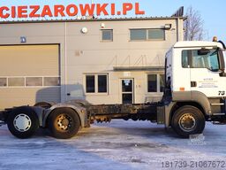MAN TGS 26.360/ 550 cm chassis/ steered axle