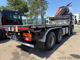 Volvo FMX 460 8x4 PRITSCHE (6m10) + KRAN ATLAS 332 (5...