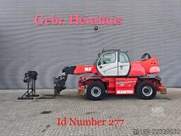 Manitou MRT 2150+ Privilege Radio Remote Winch Forks!