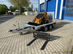 Berger Kraus Miniradlader BK323S 23PS *GABELPAKET*