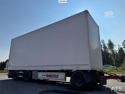 Limetec Box trailer. Full side opening.