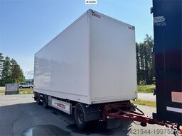 Limetec Box trailer. Full side opening.