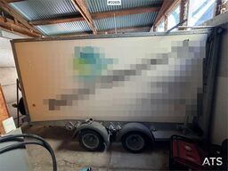 Ifor Williams cabinet trailer w/ Nilfisk High-pressure washer