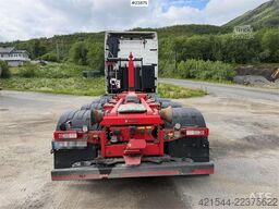 Volvo FH540 8x4 plow rigged hook truck w/ underlying bla
