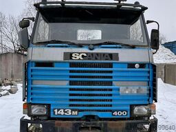 Scania 143M hook loader with 22T hook