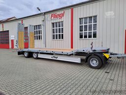Fliegl Tiefladeanhänger DTS 300 Parab/hydr 6,5m