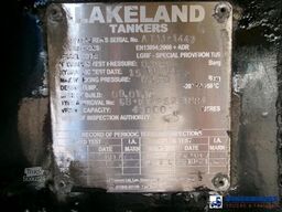 Lakeland Fuel tank alu 43 m3 / 6 comp