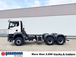 MAN TGS 33.480 6x6 BB CH, Hohe Bauart, Stahlmulde ca.