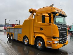Scania R730 V8 8x4 Euro 6 Retarder Recovery truck Just...