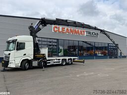 DAF FAX XF 530 Euro 6 HMF 95 Tonmeter laadkraan + F...