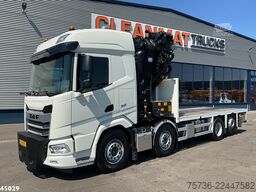 DAF FAX XF 530 Euro 6 HMF 95 Tonmeter laadkraan + F...