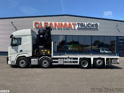 DAF FAX XF 530 Euro 6 HMF 95 Tonmeter laadkraan + F...
