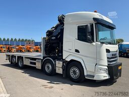 DAF FAX XF 530 Euro 6 HMF 95 Tonmeter laadkraan + F...