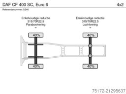 DAF CF 400 SC, Euro 6