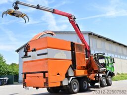 MAN 41.464  Häcksler + Kran 8x8 Allrad E3