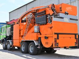 MAN 41.464  Häcksler + Kran 8x8 Allrad E3