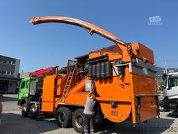 MAN 41.464  Häcksler + Kran 8x8 Allrad E3