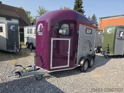 Cheval Liberté 2er Pferde Trailer Gold 3 premium blau Sattelkammer
