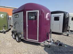 Cheval Liberté 2er Pferde Trailer Gold 3 premium blau Sattelkammer