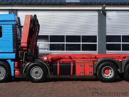 MAN TGS 35.480 8X2-6/ HMF 2620/ ABROLLER+KRAN/ REMOTE