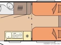 Hobby Maxia 585 UL 2000kg Fußbodenerwärmung