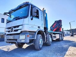 Mercedes-Benz Actros 4151 V8 8x4 Dakdekkerskraan / montagekra...